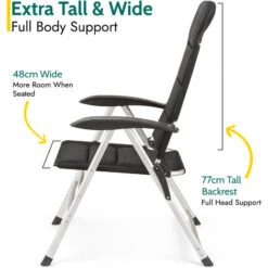Luxury Reclining Camping Chair -Outdoor Furniture Store 50779435 5