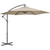 Banana Parasol 3m - Taupe -Outdoor Furniture Store 50827463 1