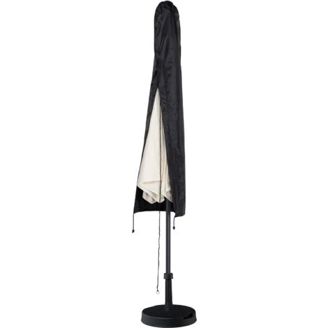 Waterproof Cover 2.5m Parasol- Black 3 Waterproof Cover 2.5m Parasol- Black