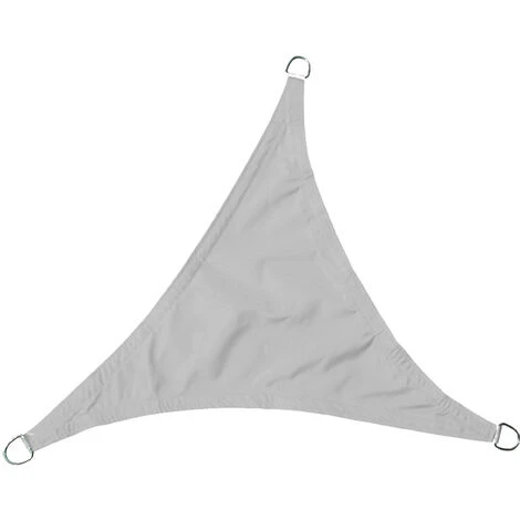Grey Sun Shade Sail Garden Patio Party Sunscreen Awning Canopy 98% UV Block Triangle 2x2x2m 4 Grey Sun Shade Sail Garden Patio Party Sunscreen Awning Canopy 98% UV Block Triangle 2x2x2m - Image 2