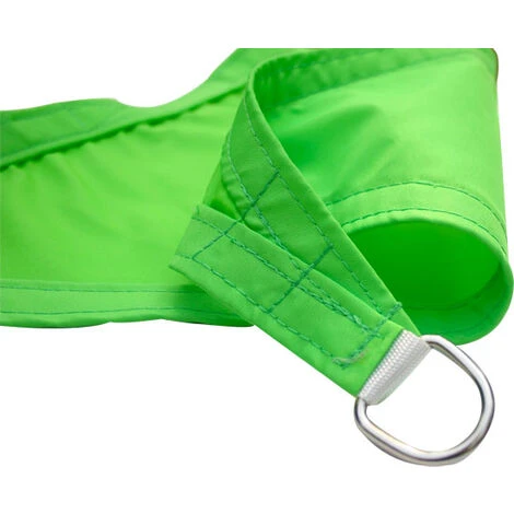 Sun Shade Sail Garden Patio Sunscreen Awning Canopy 98% UV Block Light Green Triangle 2x2x2m 5 Sun Shade Sail Garden Patio Sunscreen Awning Canopy 98% UV Block Light Green Triangle 2x2x2m - Image 3