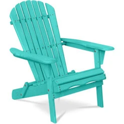 Adirondack Garden Chair - Wood Green Hemlock Wood