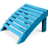 Garden Chair Footrest Adirondack Wood Outdoor Furniture - Alana Turquoise Hemlock Wood 1 Garden Chair Footrest Adirondack Wood Outdoor Furniture - Alana Turquoise Hemlock Wood -Outdoor Furniture Store 51701987 1