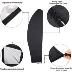Protective Cover For Parasol With Stem And Offset Parasol 2 To 4 M Large Parasol Protection Against Bad Weather, UV Rays And The Wind Outdoor For Deported Parasol 280 X 30/81/46 Cm -Outdoor Furniture Store 51793008 3