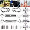 LangRay Shade Sail Fixing Kit, Stainless Shade Sail - For Safe Installation Of Square And Triangular Canopies -Outdoor Furniture Store 51796500 1