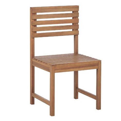 Modular Balcony Furniture 1-Seat Section Acacia Wood Chair Treia 3 Modular Balcony Furniture 1-Seat Section Acacia Wood Chair Treia