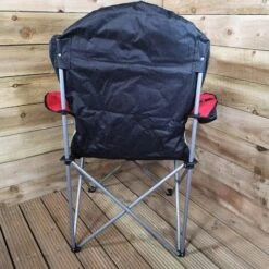 Luxury Padded High Back Folding Outdoor / Camping / Fishing Chair In Red -Outdoor Furniture Store 52974126 5