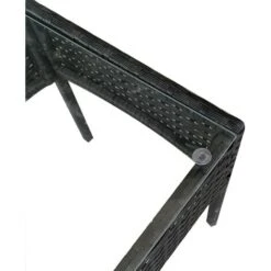 4pcs Rattan Outdoor Garden Furniture Sofa Set Table & Chairs (Roger Black) 11 4pcs Rattan Outdoor Garden Furniture Sofa Set Table & Chairs (Roger Black) -Outdoor Furniture Store 53620446 5