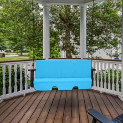 Gardenista Swing Hammock Bench Cushions For Outdoor Canopy, Cushion Seats For Garden, Water Resistant & Comfortable Pads With A Removable Cover And Hidden Zipper, Turq -Outdoor Furniture Store 54385663 5