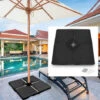 4PCS Outdoor Umbrella Cantilever Parasol Base Stand Sand Water Filled Weights 2 4PCS Outdoor Umbrella Cantilever Parasol Base Stand Sand Water Filled Weights -Outdoor Furniture Store 54456298 1