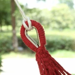 280x150 Extra Large Canvas Hammock, Camping Hammock With Wooden Stick , Outdoor Hammock Includes Portable Carrying Bag Perfect For Travel Beach Backyard Balcony And Travel,Load Capacity Up To 450 LBS -Outdoor Furniture Store 54886718 3