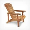VonHaus Adirondack Chair - Outdoor Garden Furniture Fire Pit Chair Made From Acacia Hardwood With Oiled Finish 2 VonHaus Adirondack Chair - Outdoor Garden Furniture Fire Pit Chair Made From Acacia Hardwood With Oiled Finish -Outdoor Furniture Store 54925110 1