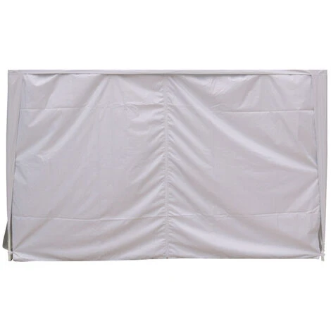 3x3M Pop Up Gazebo Side Panel Wall Only,1 Piece White With Zipper 3 3x3M Pop Up Gazebo Side Panel Wall Only,1 Piece White With Zipper