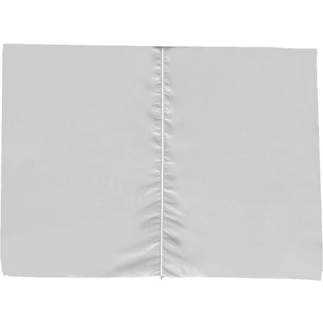 3x3M Pop Up Gazebo Side Panel Wall Only,1 Piece White With Zipper 4 3x3M Pop Up Gazebo Side Panel Wall Only,1 Piece White With Zipper - Image 2