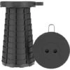 MUFF Portable Adjustable Folding Stool Convenient And Easy To Use Blak -Outdoor Furniture Store 55166546 1