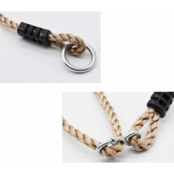 Tree Swing Rope Hammock Chair Strap Hanging Kit,Length Adjustable Nylon Rope Holds To 300kg,Perfect For Playground Set, Children Swing, Outdoor Hammock And Hanging Chair, 97cm -Outdoor Furniture Store 55651213 4