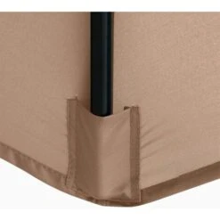 Parasol Replacement Cover, 8 Ribs, 3m, Waterproof, UV Resistant, Replacement Fabric, Beige -Outdoor Furniture Store 57275293 5