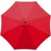 Parasol Replacement Cover, 8 Ribs, 3m, Waterproof, UV Resistant, Replacement Fabric, Red -Outdoor Furniture Store 57275479 1