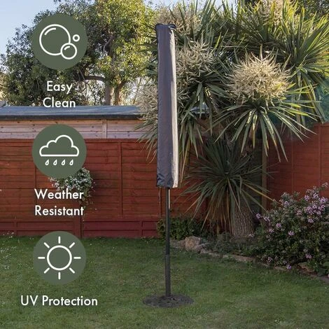 Airwave Parasol Cover For 3 Metre Standing Traditional Garden Parasol Umbrella 4 Airwave Parasol Cover For 3 Metre Standing Traditional Garden Parasol Umbrella - Image 2