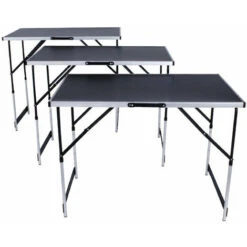 Adjustable Height Folding Table - 1 Table