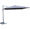 Havana - Rectangular Cantilever Parasol - 3x4m - Graphite -Outdoor Furniture Store 57678804 1