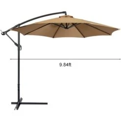 Umbrella Replacement Cover - 8 Ribs - 3m - Waterproof - Anti-ultraviolet - Replacement Fabric - Umbrella Canopy - Umbrella（dark Green） -Outdoor Furniture Store 58056125 5