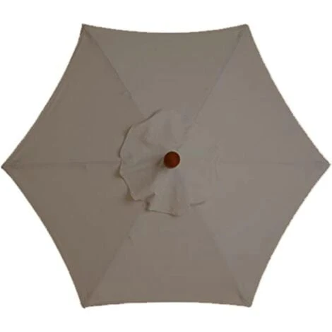 Parasol Replacement Cover - 6 Ribs - 3 M - Waterproof - Anti-Ultraviolet - Replacement Fabric (3M / 9.8Ft,Khaki) 3 Parasol Replacement Cover - 6 Ribs - 3 M - Waterproof - Anti-Ultraviolet - Replacement Fabric (3M / 9.8Ft,Khaki)