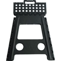 KCT Portable Folding Step Lightweight Multi Purpose Home Stool Plastic Seat Grey -Outdoor Furniture Store 58068720 3