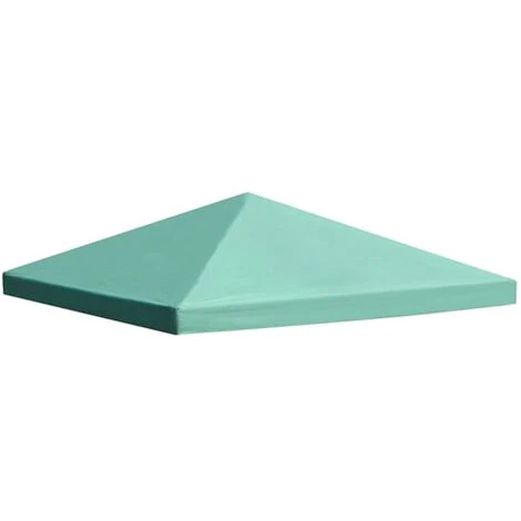 Top Cover For 3x3m Gazebo. Replacement Cover In PVC-coated Oxford Weave. Waterproof And UV-resistant. Green Colour 3 Top Cover For 3x3m Gazebo. Replacement Cover In PVC-coated Oxford Weave. Waterproof And UV-resistant. Green Colour