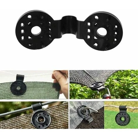 15 Pcs Gardening Shade Net Hang Clips, Shade Cloth Clips For Greenhouse Agricultural Sunshade Instant Grommet Garden Accessory, Greenhouse Shade Cloth Clip 6 15 Pcs Gardening Shade Net Hang Clips, Shade Cloth Clips For Greenhouse Agricultural Sunshade Instant Grommet Garden Accessory, Greenhouse Shade Cloth Clip - Image 4