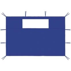 Topdeal Gazebo Sidewalls With Windows 2 Pcs Blue FF3070426UK 9 Topdeal Gazebo Sidewalls With Windows 2 Pcs Blue FF3070426UK -Outdoor Furniture Store 58276718 3