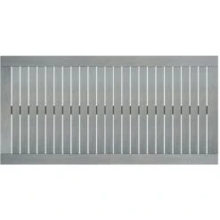 Topdeal Coffee Table 100x50x33 Cm Grey Solid Acacia Wood FF311828UK -Outdoor Furniture Store 58277565 4