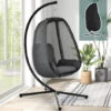 Swing Hanging Egg Chair Garden Indoor Outdoor Patio Bedroom With Cushions -Outdoor Furniture Store 59085742 1