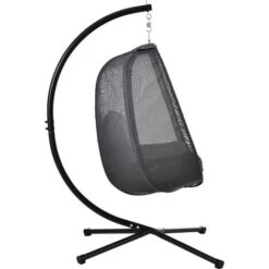 Swing Hanging Egg Chair Garden Indoor Outdoor Patio Bedroom With Cushions 11 Swing Hanging Egg Chair Garden Indoor Outdoor Patio Bedroom With Cushions -Outdoor Furniture Store 59085742 5