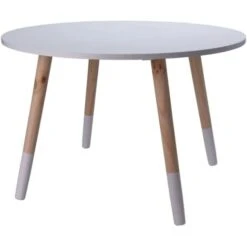 Table For Children 60x41 Cm White H&S Collection