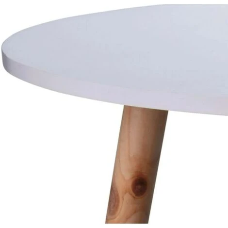 Table For Children 60x41 Cm White H&S Collection 5 Table For Children 60x41 Cm White H&S Collection - Image 3