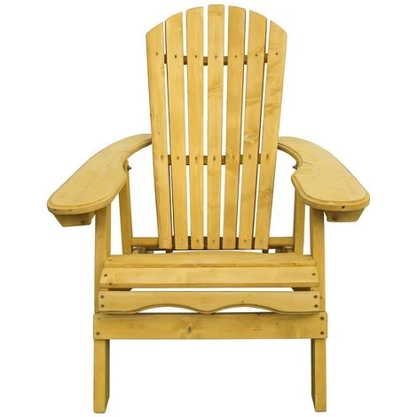 Outdoor Adirondack Garden Patio Chair Armchair With Adjustable Curved Back Rest 5 Outdoor Adirondack Garden Patio Chair Armchair With Adjustable Curved Back Rest - Image 3