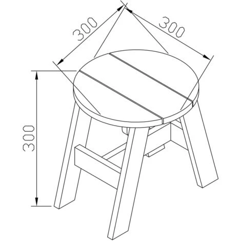 3 Piece Children Picnic Table Set Grey And White AXI 5 3 Piece Children Picnic Table Set Grey And White AXI - Image 3