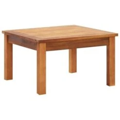 Topdeal Garden Coffee Table 60x60x36 Cm Solid Acacia Wood FF46004UK