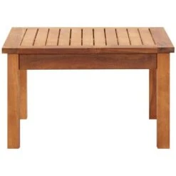 Topdeal Garden Coffee Table 60x60x36 Cm Solid Acacia Wood FF46004UK -Outdoor Furniture Store 60864251 3