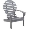 Topdeal Adirondack Chair Solid Acacia Wood Grey FF46322UK 1 Topdeal Adirondack Chair Solid Acacia Wood Grey FF46322UK -Outdoor Furniture Store 60864314 1