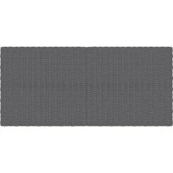 Garden Coffee Table Dark Grey Half Round Poly Rattan VidaXL -Outdoor Furniture Store 64017113 5