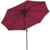 Outsunny 2.7M Patio Umbrella Outdoor Sunshade Canopy W/ Tilt And Crank Wine Red 2 Outsunny 2.7M Patio Umbrella Outdoor Sunshade Canopy W/ Tilt And Crank Wine Red -Outdoor Furniture Store 6429800 1