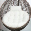 MUFF Cushion Hanging Basket Chair Cushion, Chair Back Pillow Outdoor Garden Garden Swing Chair Cushion Seat Cushion (White) -Outdoor Furniture Store 65676471 1
