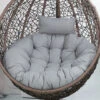 MUFF Cushion Hanging Basket Chair Cushion, Chair Back Pillow Outdoor Garden Garden Swing Chair Cushion Seat Cushion (grey) 2 MUFF Cushion Hanging Basket Chair Cushion, Chair Back Pillow Outdoor Garden Garden Swing Chair Cushion Seat Cushion (grey) -Outdoor Furniture Store 65676490 1