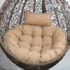 MUFF Cushion Hanging Basket Chair Cushion, Chair Back Pillow Outdoor Garden Garden Swing Chair Cushion Seat Cushion (Khaki) -Outdoor Furniture Store 65676601 1