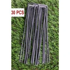 Garden Securing Stakes Garden Pins Ground Staples For Securing Weed Control Fabrics, Fleece, Raincoats, Landscape Fabrics(30 Piece,Black) 9 Garden Securing Stakes Garden Pins Ground Staples For Securing Weed Control Fabrics, Fleece, Raincoats, Landscape Fabrics(30 Piece,Black) -Outdoor Furniture Store 66547894 3