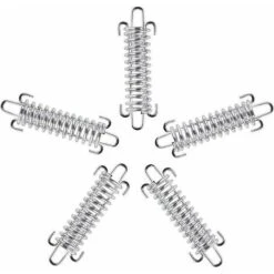 5 Pieces Tent Spring Buckle, Stainless Steel Spring Clasp, Sun Sail Fixing Kit, Sail Shade Fixings