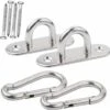 Ceiling Hook, Capacity Heavy Duty Ceiling Wall Mount Hook 304 Stainless Steel, Hanging Kit For Hammock Hanging Chair Yoga Punching Bag -Outdoor Furniture Store 67584594 1