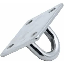 4 Pack Heavy Duty 304 Stainless Steel 4 Hole Eyelet Hooks For Boat, Yoga Rig, Training Strap, Swing, Hammock, Boxing, Punch Bag -Outdoor Furniture Store 68015626 4